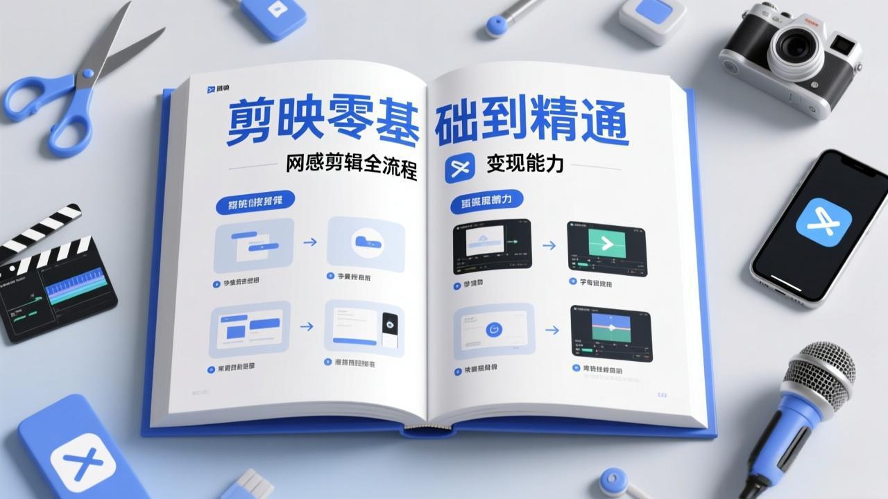 （17473期）剪映零基础也能快速上手，从入门到精通掌握网感剪辑全流程，掌握能直接变现的剪辑能力-悟空知识星球