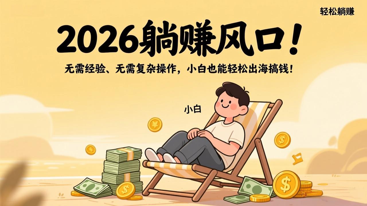 (17436期)2026躺赚风口!无需经验、无需复杂操作,小白也能轻松出海搞钱!-悟空知识星球