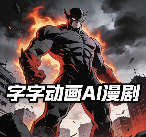 字字动画AI漫剧2026年第1期系统课程，小白看完就能学会实操的漫剧课，单人月收1-3W-悟空知识星球