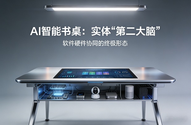 AI智能书桌搭建，构建你的实体“第二大脑”，软件硬件协同的终极形态-悟空知识星球