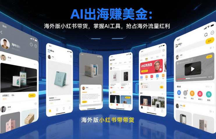 AI出海賺美金：海外版小红书带货，掌握AI工具，抢占海外流量红利（更新2026）-悟空知识星球