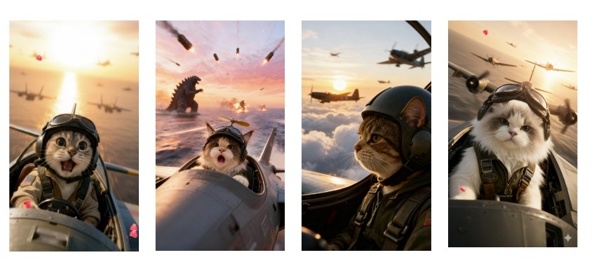 图片[2]-哥斯拉侵入了我的家乡–喵喵版短视频制作教学，快速起号涨粉-悟空知识星球