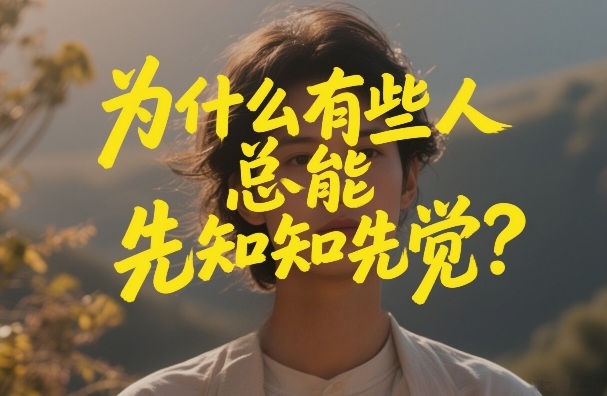 付费文章：为什么有些人总能先知先觉？-悟空知识星球