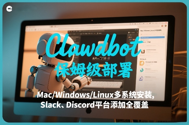 Clawdbot保姆级部署，从入门介绍、Mac/Windows/Linux多系统安装，到Slack、Discord平台添加全覆盖-悟空知识星球