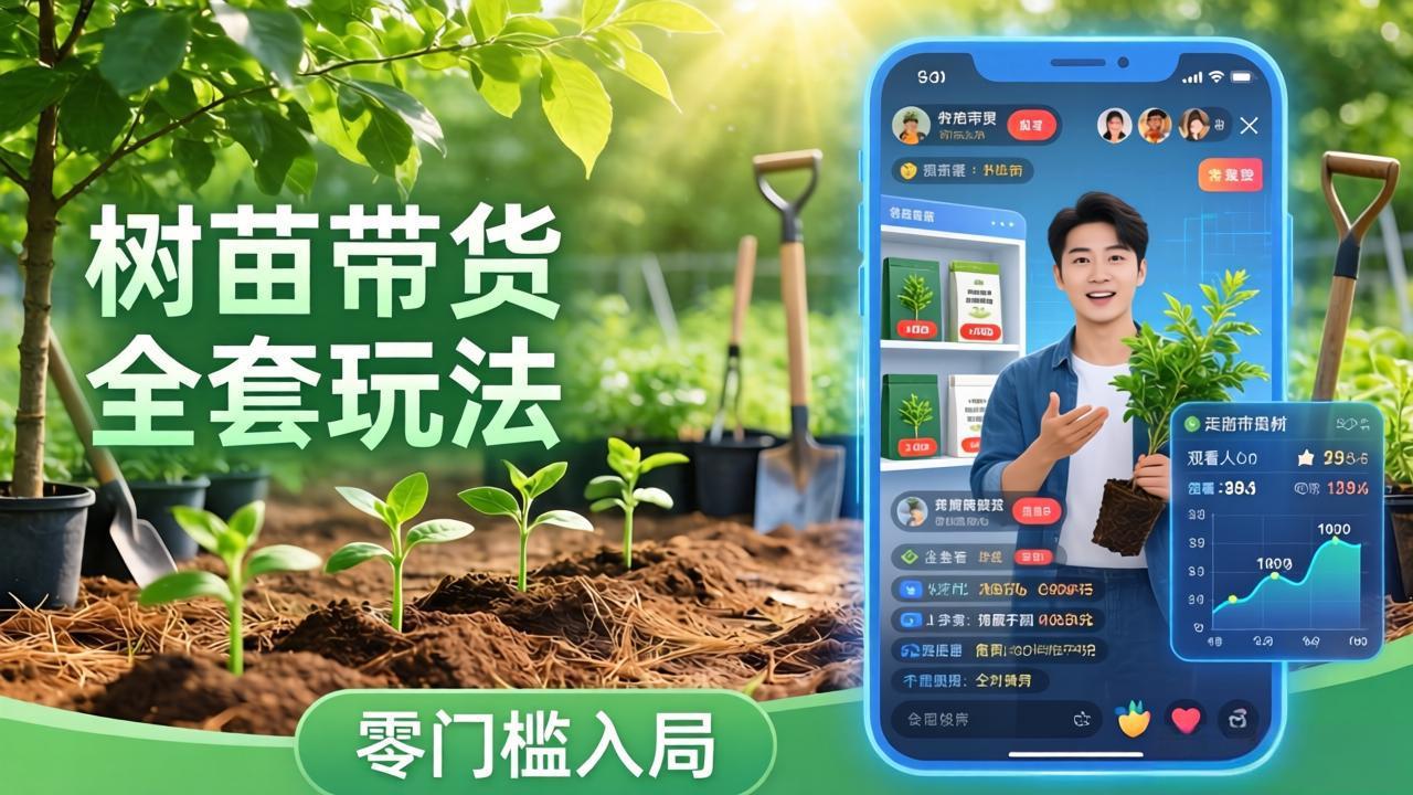 （17729期）视频号AI树苗带货全套玩法：零门槛入局，掌握豆包、千问等AI工具制作树苗视频的全套流程-悟空知识星球