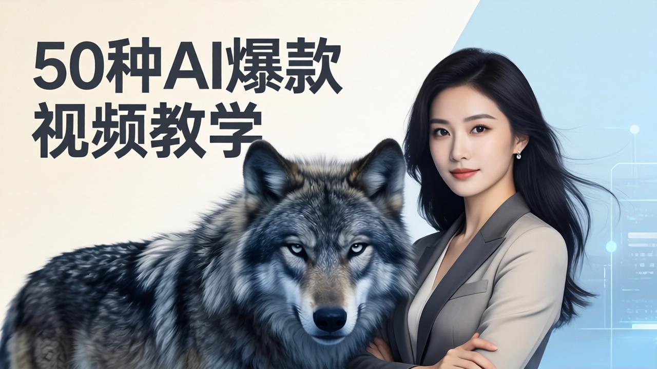（17815期）50种AI爆款视频教学：影视级古诗词+治愈萌宠+山海经蛟龙，高阶宝典商业落地-悟空知识星球