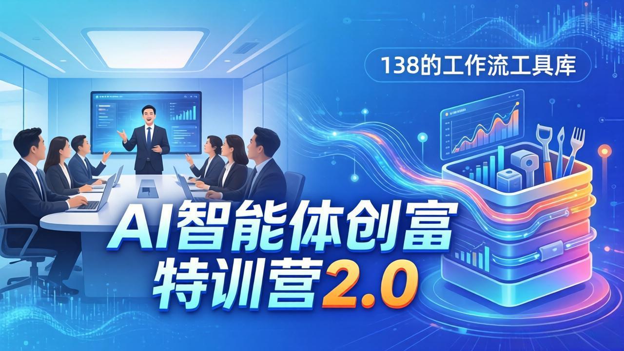 （17833期）AI智能体创富训练营2.0：3天闭门直播+视频课+工具库，从0到1搭建智能体附138个工作流-悟空知识星球