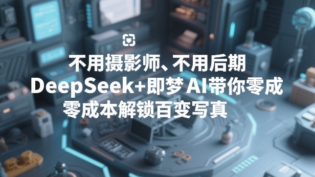 不用摄影师、不用后期,DeepSeek+即梦AI带你零成本解锁百变写真!-悟空知识星球