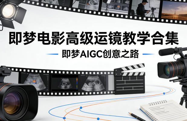 即梦电影高级运镜教学合集,即梦AIGC创意之路-悟空知识星球