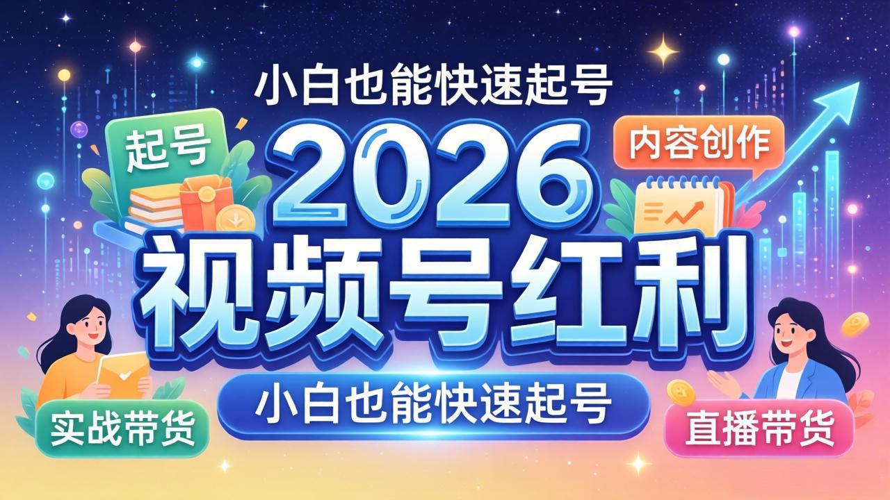 （18222期）2026视频号红利实战营，大佬亲授起号、内容、直播、IP、投流、私域、矩阵全套落地打法-悟空知识星球