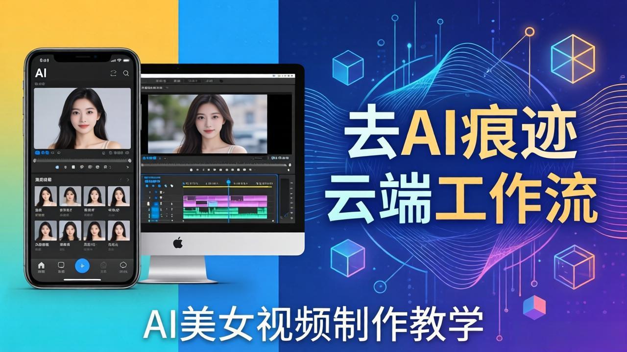 （17928期）AI美女视频制作教学：去AI痕迹，云端工作流出图，手机电脑均可，不需要配置-悟空知识星球