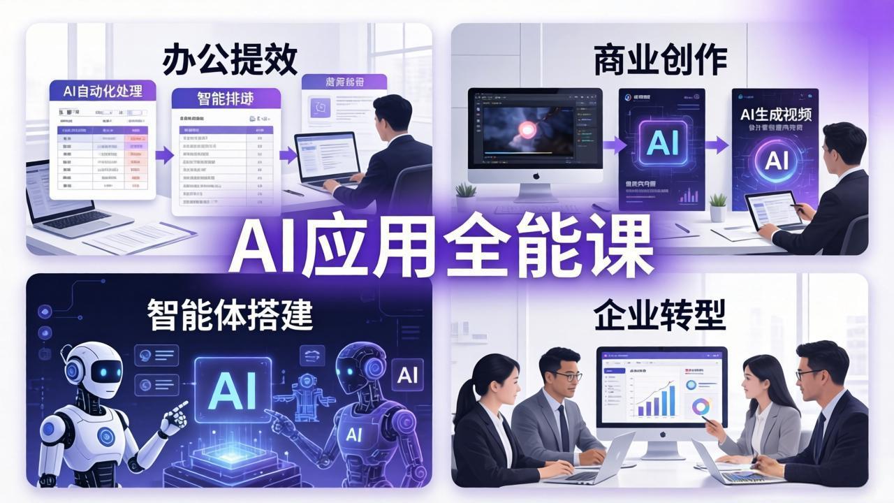 （18042期）AIGC 应用师全能课-更新：办公提效、商业创作、智能体搭建、企业转型，一站式学会AI应用-悟空知识星球