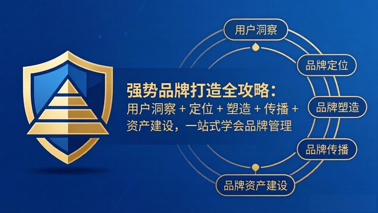 （17889期）强势品牌打造全攻略：用户洞察 + 定位 + 塑造 + 传播 + 资产建设，一站式学会品牌管理-悟空知识星球