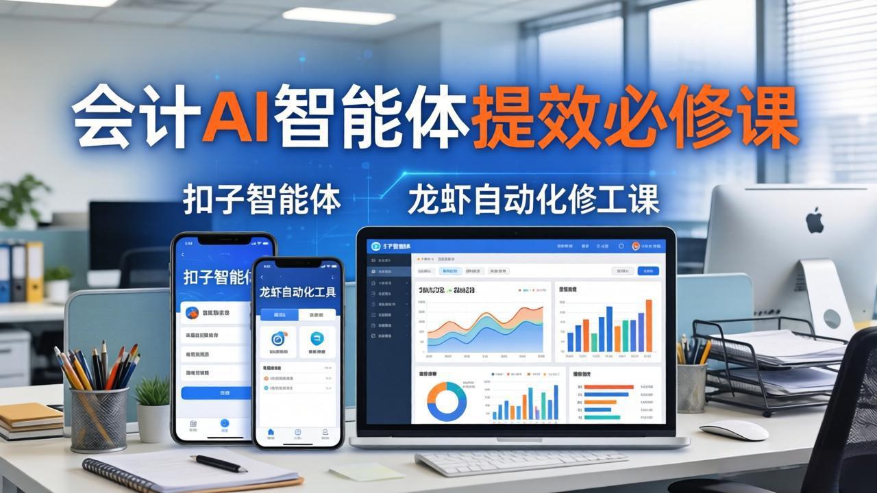 （18151期）财务会计AI智能体提效必修课：扣子智能体+龙虾自动化+报表分析，一站式提升财务工作效率-悟空知识星球