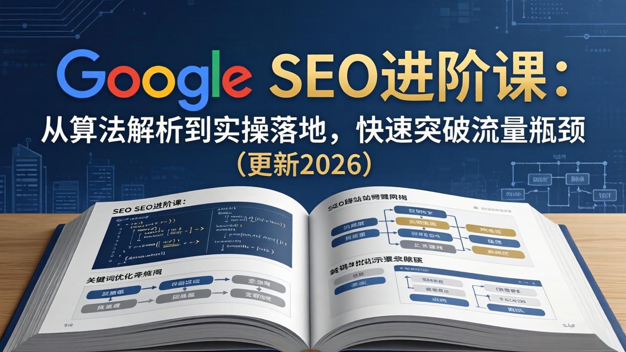 （18048期）Google SEO进阶课：从算法解析到实操落地，快速突破流量瓶颈（更新2026）-悟空知识星球