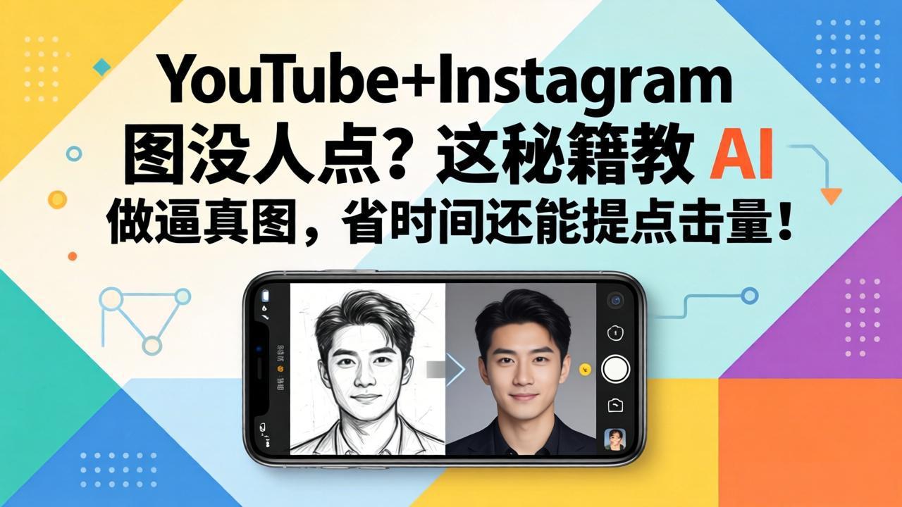 （17911期）YouTube+Instagram 图没人点？这秘籍教 AI 做逼真图，省时间还能提点击量-悟空知识星球