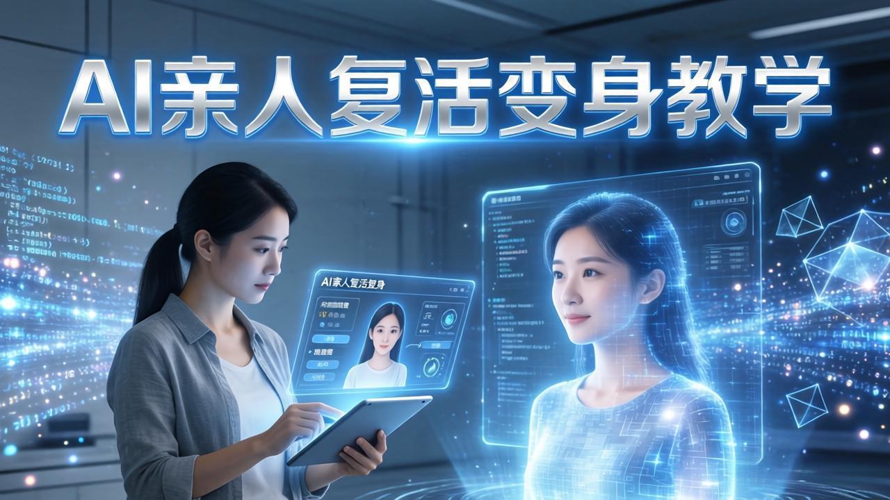 （17940期）AI亲人复活变身教学，最近超级火爆的项目，涨粉超级快，私域引流代做服务，收徒等-悟空知识星球