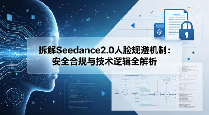 拆解Seedance2.0人脸规避机制：安全合规与技术逻辑全解析-悟空知识星球