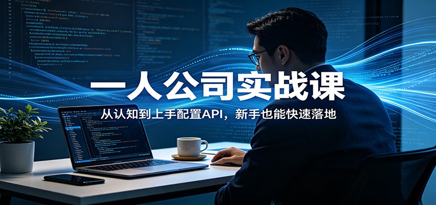 一人公司实战课：从认知到上手配置API，新手也能快速落地-悟空知识星球