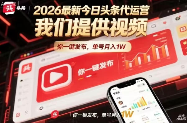 今日头条躺賺模式，你9我1，操作简单，一键发布，单机日入数百，长期合作【揭秘】-悟空知识星球