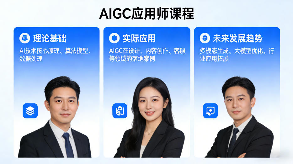 AIGC应用师课程，覆盖了AI技术的理论基础、实际应用、以及未来发展趋势-悟空知识星球