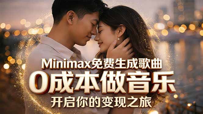 （18401期）Minimax免费生成歌曲实测！0成本做音乐，说唱流行Lofi一键生成-悟空知识星球