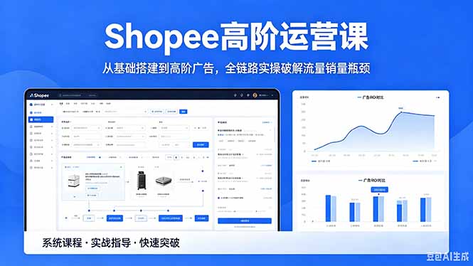 （18499期）Shopee高阶运营课-2026年5月更新，从基础搭建到高阶广告，全链路实操破解流量销量瓶颈-悟空知识星球