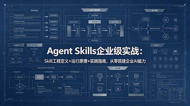 （18565期）Agent Skills企业级实战：Skill工程定义+运行原理+实践指南，从零搭建企业AI能力-悟空知识星球