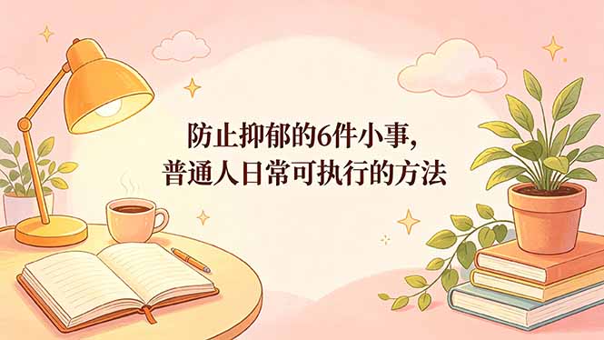 (18385期)付费文章:防止抑郁的6件小事,普通人日常可执行的方法-悟空知识星球