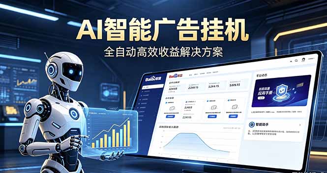 （18661期）Ai智能广告挂机 别再瞎折腾了！这个全自动挂机项目，新手当天见钱，告别频繁换项目的烦恼-悟空知识星球