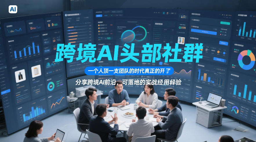 跨境AI头部社群,一个人顶一支团队的时代真正的开始了,分享跨境AI前沿,可落地的实战经验(更新5月11日)-悟空知识星球