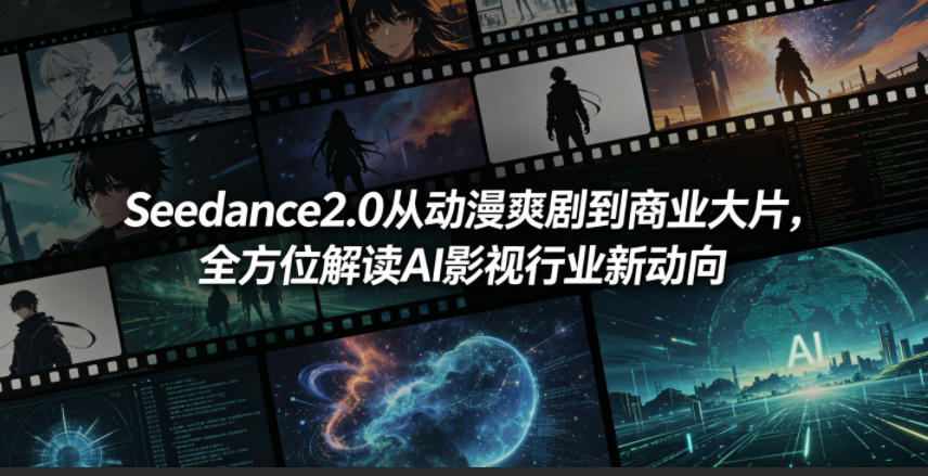 Seedance2.0从动漫爽剧到商业大片，全方位解读AI影视行业新动向-悟空知识星球