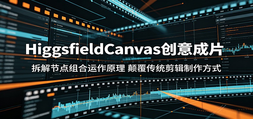 HiggsfieldCanvas创意成片：拆解节点组合运作原理，颠覆传统剪辑制作方式-悟空知识星球