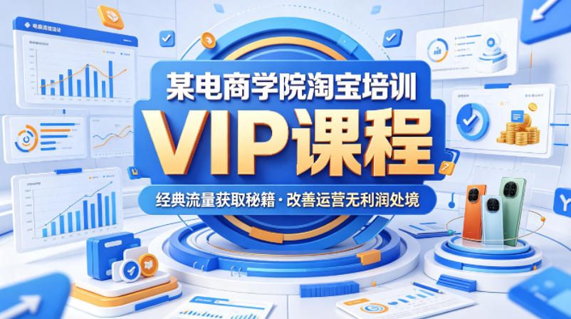 某电商学院淘宝培训VIP课程，各种经典有用的流量获取秘籍，改善运营产品没利润的处境（2026年5月）-悟空知识星球