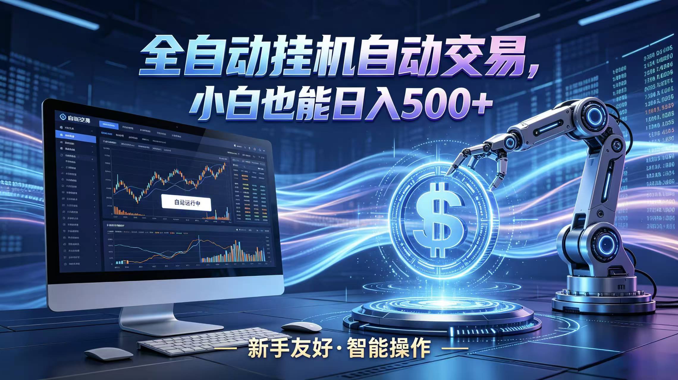 全新智能化交易助手,傻瓜式操作,小白也能快速上手,轻松实现日入500+-悟空知识星球