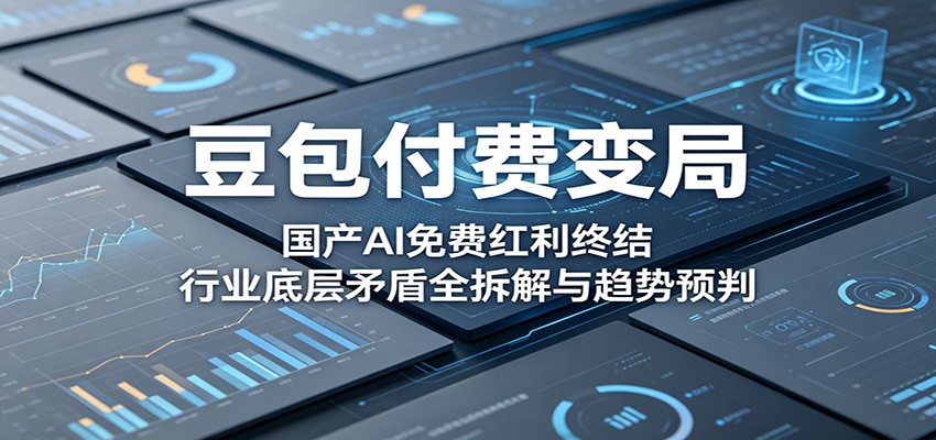 豆包付费变局:国产AI免费红利终结,行业底层矛盾全拆解与趋势预判-悟空知识星球