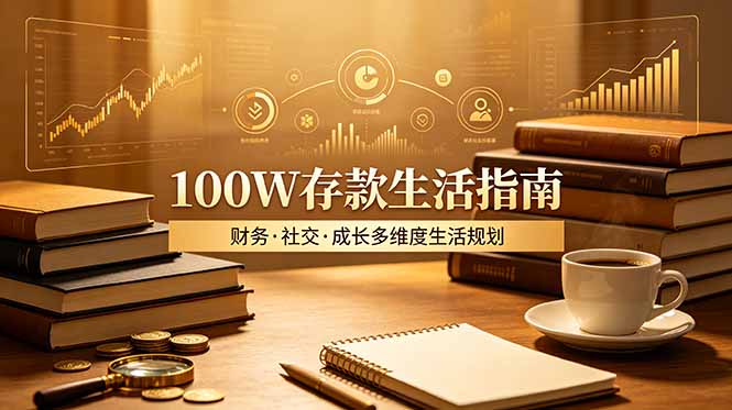 (19121期)付费文章:100W存款生活指南,如何从财务、社交、成长等维度规划自己的生活-悟空知识星球