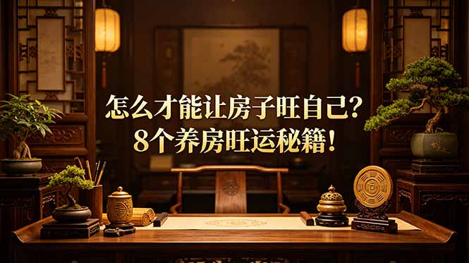 （19023期）付费文章：怎么才能让房子旺自己？8个养房旺运秘籍！-悟空知识星球