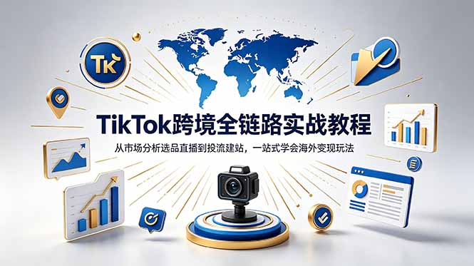 (18805期)TikTok+独立站跨境基础全套教程,拆解平台盈利逻辑,新手从零跑通变现全流程-悟空知识星球