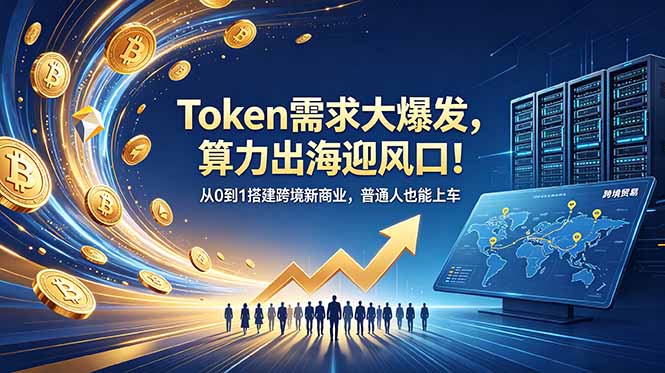 (18889期)Token需求大爆发,算力出海迎风口!从0到1搭建跨境新商业,普通人也能上车-悟空知识星球