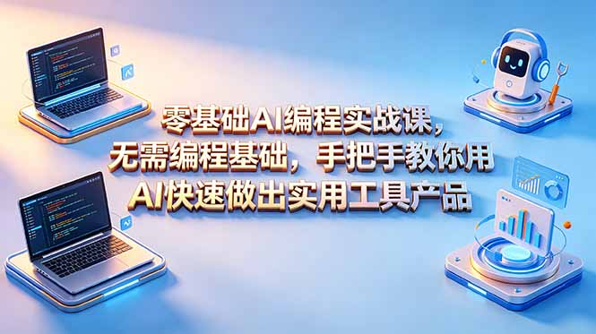 (18785期)零基础AI编程实战课-更新,无需编程基础,手把手教你用AI快速做出实用工具产品-悟空知识星球