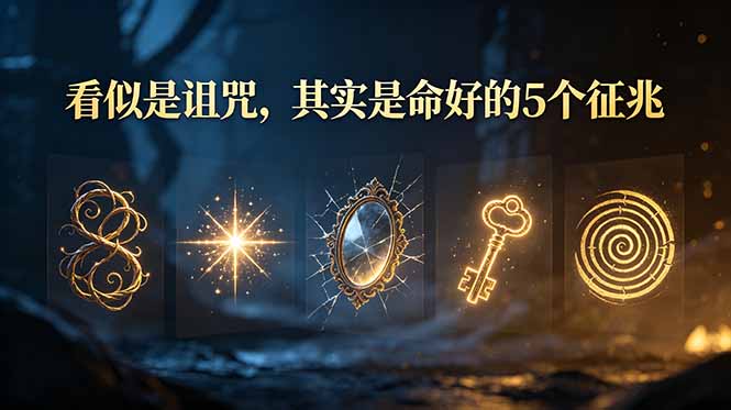 （19089期）付费文章：看似是诅咒，其实是命好的5个征兆-悟空知识星球