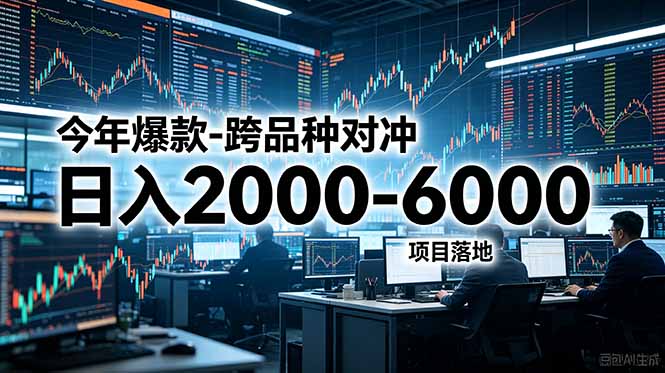 （18918期）今年爆款-跨品种对冲日入2000-6000，项目落地！-悟空知识星球