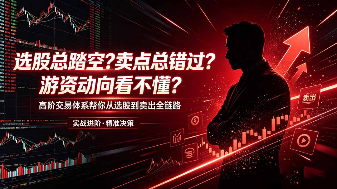 (18937期)选股总踏空?卖点总错过?游资动向看不懂?高阶交易体系帮你从选股到卖出全链路(更新6月)-悟空知识星球