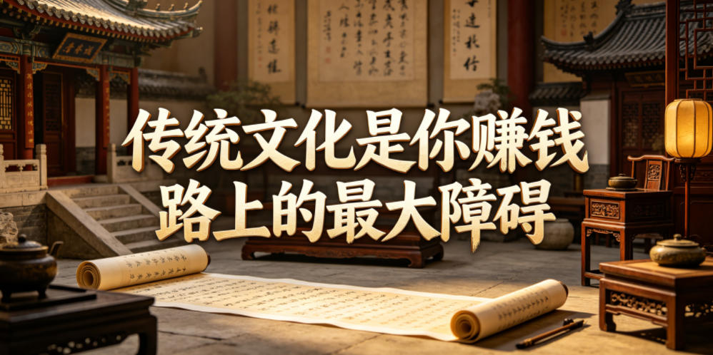 付费文章:传统文化是你賺钱路上的最大障碍-悟空知识星球