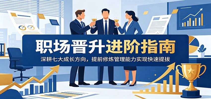 职场晋升进阶指南:深耕七大成长方向,提前修炼管理能力实现快速提拔-悟空知识星球
