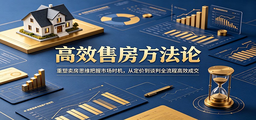高效售房方法论：重塑卖房思维把握市场时机，从定价到谈判全流程高效成交-悟空知识星球