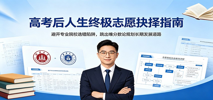 高考后人生终极志愿抉择指南：避开专业院校选错陷阱，跳出唯分数论规划长期发展道路-悟空知识星球