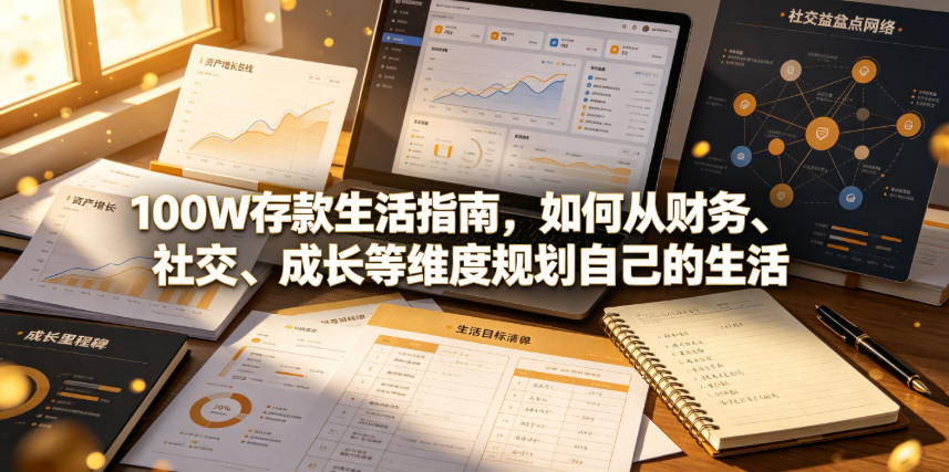付费文章:100W存款生活指南,如何从财务、社交、成长等维度规划自己的生活-悟空知识星球