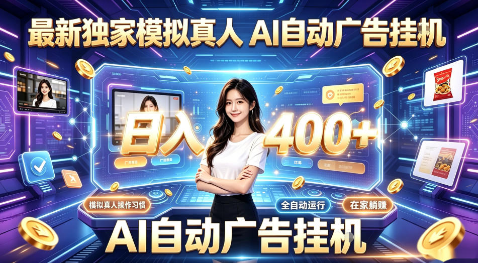 最新独家模拟真人，AI自动挂号挂G，日入400+，全程全自动运行，无需人工【揭秘】-悟空知识星球